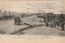 Montoir De Bretagne - Camp GUTHRIE -Rare Avec Tampon Forces Américaines . - Sonstige & Ohne Zuordnung