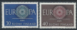 Finlande YT 501-502 Neuf Sans Charnière - XX - MNH Europa 1960 - Nuovi