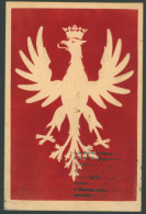 WARSZAWA Heraldry Herb Vintage Postcard Heraldyka Warsaw Warschau Poland - Pologne