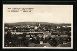 AK Werder / Havel, Gesamtansicht Mit Gasthaus Bismarckhöhe  - Werder