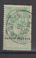 COB 56 Oblitération Centrale TIRLEMONT (CENTRE) - 1893-1907 Wapenschild