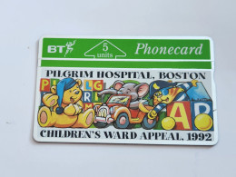 United Kingdom-(BTG-059)-Pilgrim Hospital Bostan-(87)(5units)(224E46104)(tirage-500)(price Cataloge-12.00£-mint) - BT Allgemeine