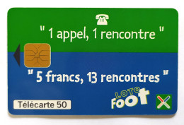 Télécarte France - Française Des Jeux - Loto Foot - Zonder Classificatie