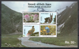 India 1996 / Birds Flowers Mammals MNH Fauna Flores Aves Mamíferos Vögel Säugetiere / Cu21851  36-37 - Sonstige & Ohne Zuordnung