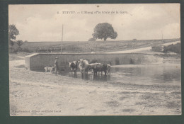 CP - 89 - Etivey - Etang Et Route De La Gare - Altri & Non Classificati