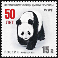 Russia 2011, WWF 50th Anniversary Of World Wide Fund For Nature - 1 V. MNH - Nuevos