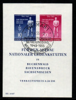 DDR 1955 -  Mi.Nr. Block 11 -  Gestempelt Used - 1950-1970