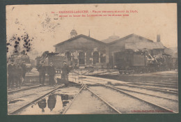 CP - 89 - Migennes-Laroche - Plaque Tournante Au Sortir Du Dépôt Sernat à Lancer Les Locomotives - Migennes