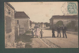 CP - 89 - Lézynnes - Grande Rue - Sonstige & Ohne Zuordnung