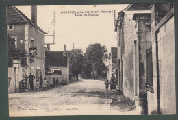 CP - 89 - Lichères, Près Aigremeont - Route De Chablis - Autres & Non Classés