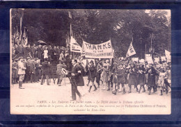 75. Paris. Les Tuileries. 4 Juillet 1920. Le Défilé Devant La Tribune Officielle - Parques, Jardines