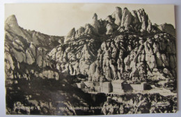 ESPAGNE - CATALUNA - MONTSERRAT - Vista General Del Santuario - 1956 - Barcelona