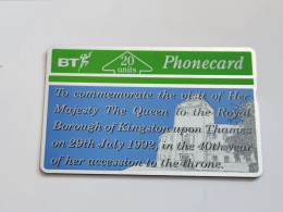 United Kingdom-(BTG-063)-Royal Borough Of Kingston-(91)(20units)(246A17027)(tirage-500)(price Cataloge-30.00£-mint) - BT Allgemeine