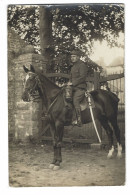 Holland  -   TE PAARD.   -   Te Situeren;   Zie Achtergrond!   -   FOTOKAART!   -   1914-18 - Weltkrieg 1914-18