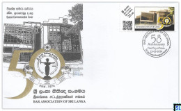 Sri Lanka Stamps 2024, BAR Association, Law, SFDC - Sri Lanka (Ceylon) (1948-...)