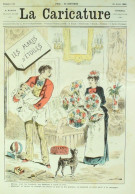 La Caricature 1883 N°173 Les Maris D'étoiles Draner Loys Trock - Tijdschriften - Voor 1900