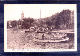 83. Sanary. Le Quai Et Les Pêcheurs - Sanary-sur-Mer