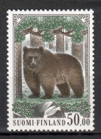 Finland 1989 Finlandia / Bear Mammals MNH Mamíferos Oso Säugetiere / Mo30  38-3 - Beren