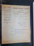 ORAN - J. CORIAT - GRAND BAZAR FIGARO - 15 Rue D'Arzew & 8 Rue De Thiers - 1926 - Oran