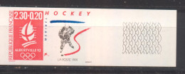 J.O. D'Albertville Hockey YT 2677 De 1991 Sans Trace Charnière - Non Classificati