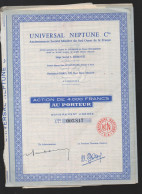 Paris ; Action De 4000f    UNIVERSAL NEPTUNE    (CAT7153) - Other & Unclassified