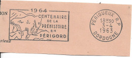 FRANCE. POSTMARK. CENTENARY OF PREHISTORY IN PERIGORD. - 1961-....