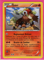 Carte Pokemon Francaise 2015 Xy Origine Antique 14/98 Entei 120pv Bon Etat - XY