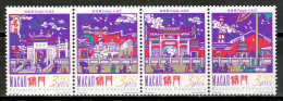 Macau 1997 Macao / Architecture Temples MNH Arquitectura Templos Architektur Tempel / Hl78  27-17 - Sonstige & Ohne Zuordnung