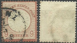 Dt. Reich 27 O, 1872, 9 Gr. - Usati