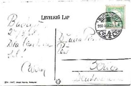 Hungary & Marcofilia, Budapest, Arù és Ertéktözsde Palotàja, Berlin 1927 (879) - Lettres & Documents