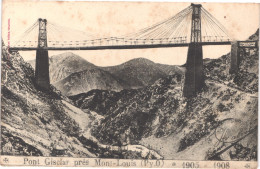 FR66 FONTPEDROUSE - Labouche - Pont Gisclar Près MONT LOUIS - Construction - 1905 1908 - Rare - Altri & Non Classificati