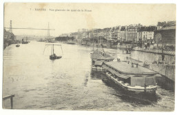 44/ CPA - Nantes - Vue Générale Du Quai De La Fosse - Nantes