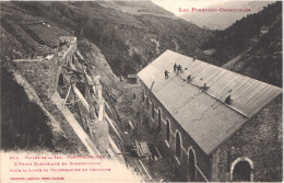 FR66 FONTPEDROUSE - Labouche 616 - Usine électrique En Construction Pour La Ligne De VILLEFRANCHE - Animée - Belle - Andere & Zonder Classificatie