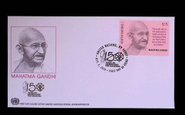 CL, FDC, Premier Jour, First Day Of Issue, United Nations, NY, New York,  Mahatma Gandhi, Oct. 2, 2019 - Other & Unclassified
