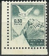 Turkey; 1952 Postage Stamp "Folding ERROR" - Ongebruikt