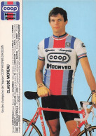 Vélo Coureur Cycliste Francais Claude Moreau  - Team Coop Hoonved - Cycling - Cyclisme - Ciclismo - Wielrennen - - Radsport