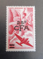 Réunion 1947 Yvert 46  MH TB - Poste Aérienne