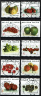 België OBP 3685/3694 - Zegels Uit Boekje B78 - Fruit, Fruits - Used Stamps