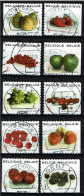 België OBP 3685/3694 - Zegels Uit Boekje B78 - Fruit, Fruits - Used Stamps