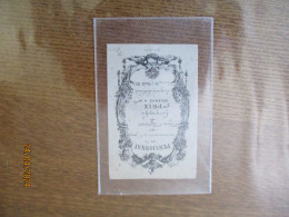 PENSIONNAT DE LA COMMUNAUTE DE St JOSEPH ROUEN LE 1er AOÛT 1887 1er PRIX GEOGRAPHIE DECERNE A Mlle LEBLOND EUGENIE - Diploma & School Reports