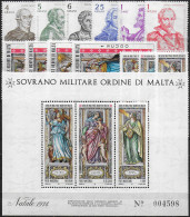 1974 SMOM Complete Year 13v.+1MS MNH - Altri & Non Classificati