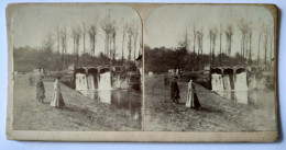 Belgique - Cascade Du Moulin à Eau De Saint-Denis Près De Mons - Photo Stéréo 1907  Photographe Anonyme - TBE - Fotos Estereoscópicas