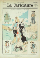 La Caricature 1883 N°185 Mariage Breton Loys Moscovites Caran D'Ache Trock - Tijdschriften - Voor 1900