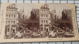 Ludgate Hill (colline), Londres, Angleterre. Underwood Stereo - Visionneuses Stéréoscopiques