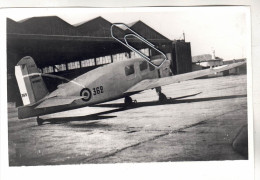 PHOTO  AVION  AVIATION  CAUDRON C 635 SIMOUN No 362No SERVICE 8453 A MEKNES FEVRIER 1941 - Aviación