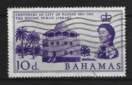 Bahamas 1962  Nassau 100 Y.  Y.T.  168 (0) - Bahama's (1973-...)