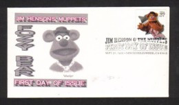 MUPPETS - FOZZY BEAR - USA 2005 FDC COVER CINEMA FILM MOVIE STARS ANIMATION MUPPET SHOW - Kino