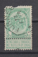COB 56 Oblitération Télégraphe FURNES Second Choix - 1893-1907 Wappen