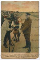 CPA Tour De France Lapize Vainqueur Du Tour 1910 à Son Arrivée Au Parc Des Princes  Cyclisme Velo Biking Piste   Cpirse - Cycling