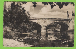 85 - MAREUIL-SUR-LE-LAY - LE PONT - CPSM DENTELÉE - Mareuil Sur Lay Dissais